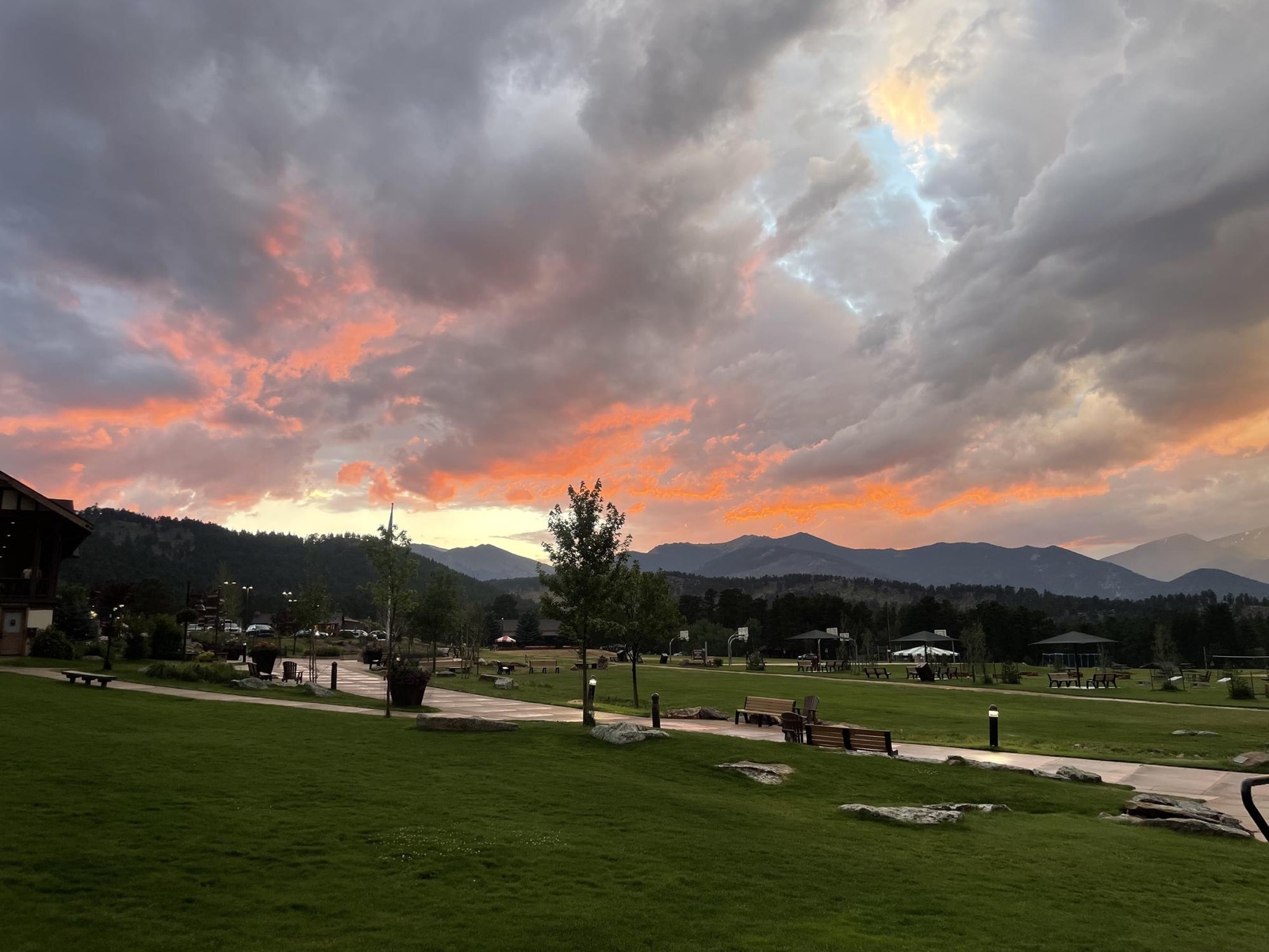 Sunset at the Y